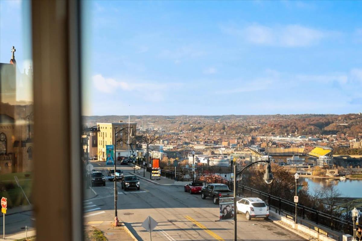 Skyline At Your Door - Studio With A View Pittsburgh Buitenkant foto