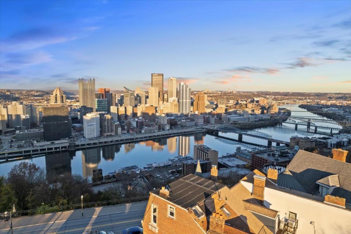 Skyline At Your Door - Studio With A View Pittsburgh Buitenkant foto