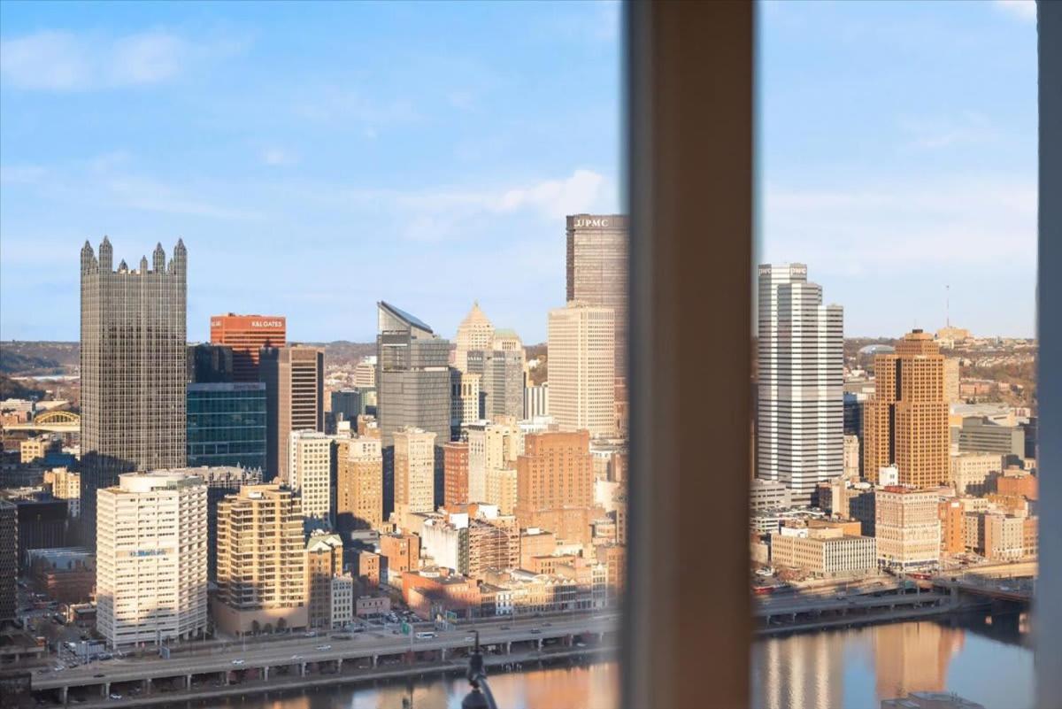 Skyline At Your Door - Studio With A View Pittsburgh Buitenkant foto